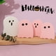 thumbnail image 5 of Decoraciones de Halloween: Lindo fantasma con gafas, juego de figuras para Halloween, decoración del hogar, artículos de escritorio., 5 of 5