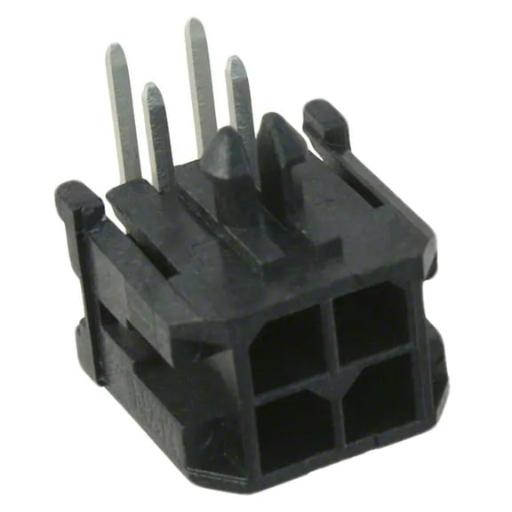 Pack of 5 43045-0401 Connector Header Through Hole Right Angle 4 position :RoHS