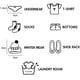 thumbnail image 2 of Armario, Pegatina Para Ropa, Instrucciones Para Cajones De Almacenamiento Doméstico, Pegatinas Creativas Para Decoración Del Hogar Y Dormitorio Kearding HA039988-01, 2 of 6