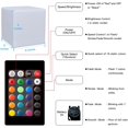 thumbnail image 2 of 8-Inch LED Light Cube, Cordless LED Cube Night Light with Remote Control, 16 RGB Colors Changing & Dimmable Mood Lamp, Rechargeable Beside Desk Lamp for Home, Bedroom, Garden 1 Pack, 2 of 5