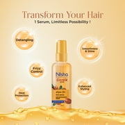 Nisha Argan Oil Eversilk Hair Serum, Man and Women, All Hair Types, 3.38 fl oz