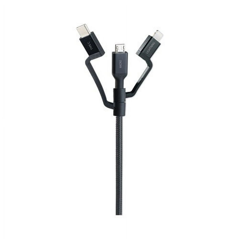 Universal USB Cable, 3.5 ft, Black Universal USB Cable, 3.5 ft, Black