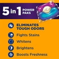 thumbnail image 3 of ARM & HAMMER Plus OxiClean Odor Blasters 5-in-1 Laundry Detergent Power Paks, Fresh Burst, 42 Ct, 3 of 15