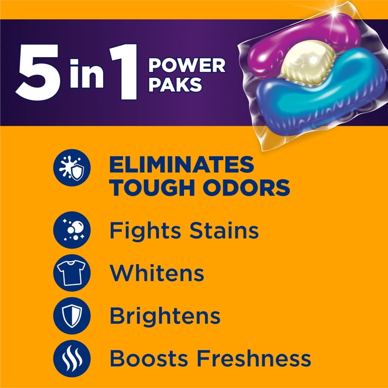 ARM & HAMMER Plus OxiClean Odor Blasters 5-in-1 Power Paks, Fresh