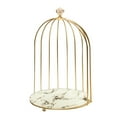 thumbnail image 1 of Perfume Rack Makeup Jewelry Display Shelf basket skincare Creams Tray White black 1 Tier, 1 of 9