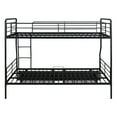thumbnail image 4 of Miekor Full XL Over Queen Metal Bunk Bed with 2 Drawers, Black BC2A3247, 4 of 9
