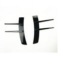 thumbnail image 2 of Phyun Decorative Car Side Fender Wing Shark Fin Badge Bonnet Car styling Sticker Glossy Black, 2 of 5