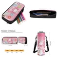 thumbnail image 6 of Jeiento Doughnut Axolotl Backpack and Lunch Box Set for Girls School Bookbag Lunch Bag Pencil Case Water Bottle Carrier Pink 4Pcs Kids Elementary Middle School Bag Packs Daycare Satchel, 6 of 7