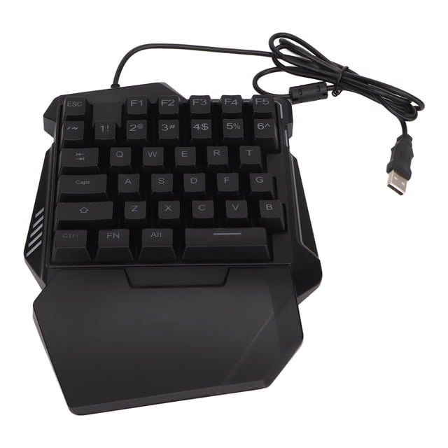 Teclado para juegos clave, teclado para juegos con una mano, teclado para juegos con una mano, teclado para juegos RGB con una mano, el mejor de su clase