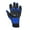 Blue, variant on Black Leather Motorcycle Knuckle Protector Gloves Riding Gloves for Men Women Biker Full Finger