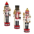 thumbnail image 3 of 3 Piezas Cascanueces de Navidad Figuras de Cascanueces de Navidad Estatua de 5,51 Pulgadas Favores de Fiesta Adornos de Cascanueces de Madera para Est mayimx Figura Cascanueces, 3 of 9