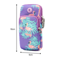 thumbnail image 2 of Bolsa de brazo deportivo, brazaletes unisex universales para hacer ejercicio, correr, gimnasio, con orificio para auriculares MFZFUKR CPB-US-CJZ527-2, 2 of 5