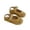 Yellow, variant on Girls Flat Style Sandals Breathable Openwork Closed Toe Summer Casual Footwear for Toddler and Slide Lids Girls Wedding Sandals Rose for Girls Rhinestone Thick Heel Sandals Funky Monkey