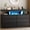 Black, variant on BEWISHOME Black LED 6 Drawers Dresser for Bedroom, Modern Wood Chest of Drawers with Charging Station & Handle Free, TV Stand Tall Dresser for Closet, Living Room, Entryway, Hallway