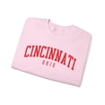 thumbnail image 3 of Cincinnati Ohio Sweatshirt Gifts Crew Neck Shirt Long Sleeve Unisex, 3 of 7