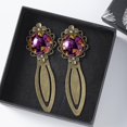 thumbnail image 3 of Thanksgiving grapes Vintage Copper-Colored Lace Bookmarks: Stainless Steel Reading Accessories and Book Accessories, Gifts for Readers and Book Lovers, 3 of 5