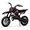 black6, variant on Epicord 50cc Kid Dirt Bike,2-Stroke Gas Mini Bike for Kids 8-14 Shock Absorption,Pull Start,Max Speed 40 MPH, 160 lb Capacity,Red