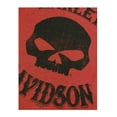 thumbnail image 3 of Harley-Davidson Women's Embellished Willie G Skull Short Sleeve Tee, Red (XS), Harley Davidson, 3 of 3