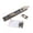 Bronze, variant on Flip Bar Security Mechanism Concealed Flush Bolt Lock for Sliding Storms Door