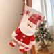 thumbnail image 4 of 2 Pieces Christmas Decorations Knitting Stereo Santa Snow Gift Bag Christmas Tree Decoration Candy Bag, 4 of 5