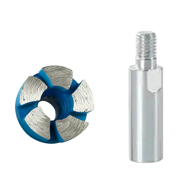 Hearth & Gear 1 Inch Durable Mini Flat Grinding Head Flat Grinding Head For Angle Grinder Tool Tool For Bottom Cleaning Flattening Deburring And 1pc Para Pa 6 Pa Metal Glass Bit for Bottles 12mm Bits