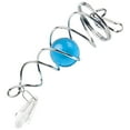thumbnail image 3 of Spiral Wind Spinners with For Crystal Ball Winds Chimes Garden Home Hanging Decor Lake Blue Smile Home, 3 of 9