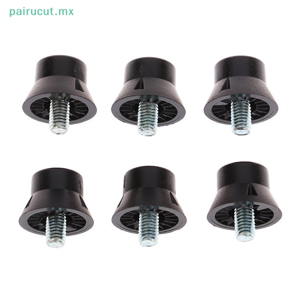 pairucut 6Pcs Piezas De Repuesto De Zapatos De Fútbol Spikes 13/16mm Durable Studs Para 5MM Roscado MX