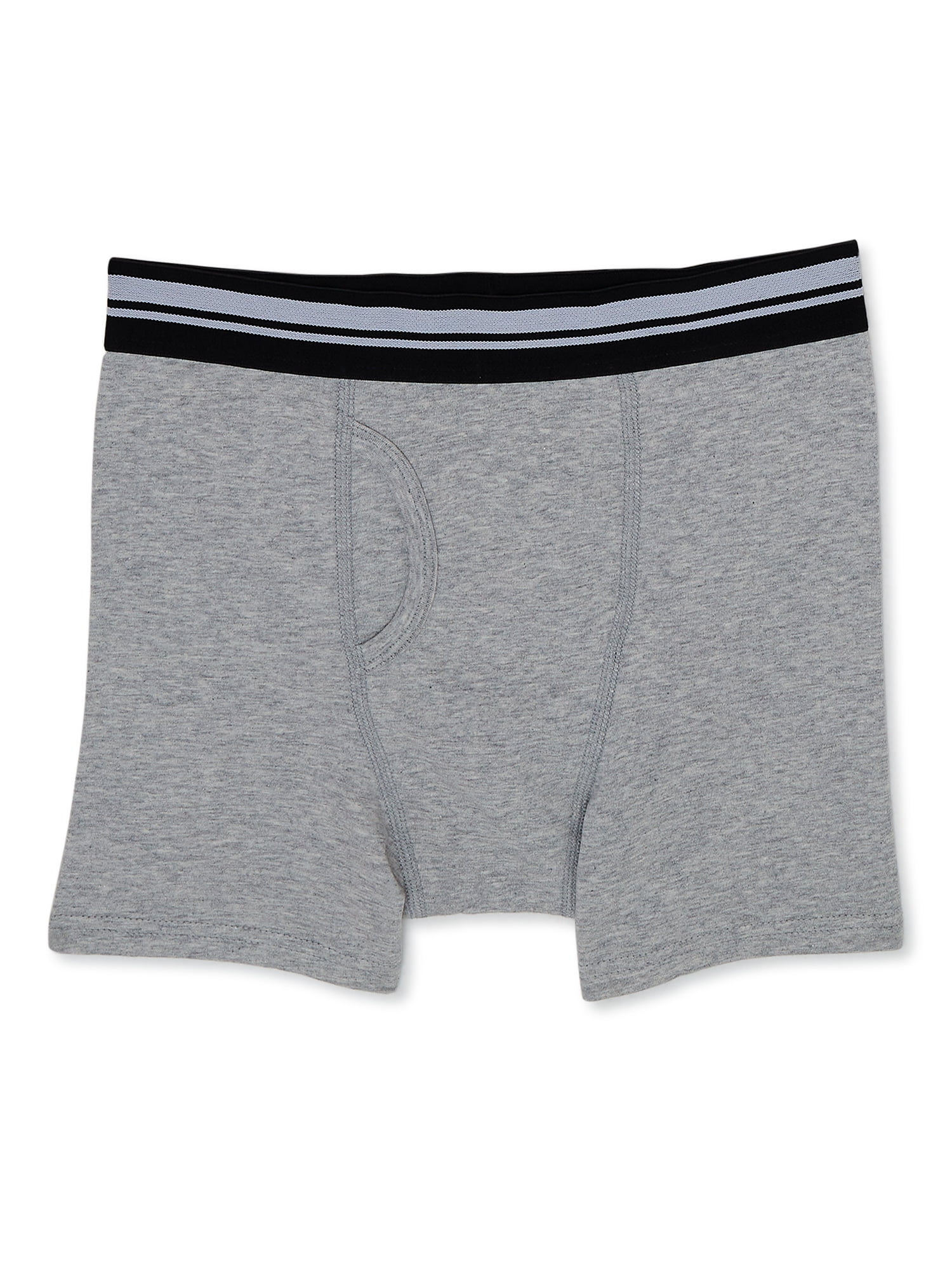 Wonder Nation Boys Cotton-Stretch Boxer Briefs, 5-Pack, Sizes S-XL