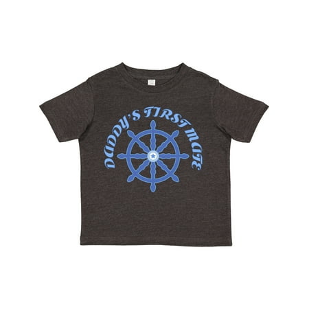 

Inktastic Daddy s First Mate Wheel Gift Toddler Boy Girl T-Shirt
