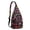 Mushroom (182)-new_31, variant on Sling Backpack for Men with Adjustable Shoulder Strap Shoulder Backpack Chest Bag Crossbody Bag for Travel Mushroom