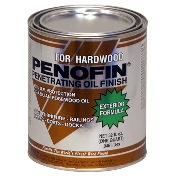 12-Pack of 1 qt Penofin F5XHWQT Exotic Hardwood Natural Penetrating Wood Finish (550-VOC)