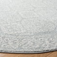 thumbnail image 4 of Safavieh Tulum Ophelia Oriental Area Rug, Light Gray/Ivory, 6'7" x 6'7" Round, 4 of 12