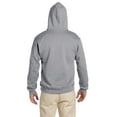 thumbnail image 2 of Jerzees Adult 9.5 oz. Super Sweats NuBlend Fleece Pullover Hood - 4997, 2 of 2