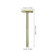 thumbnail image 5 of FRCOLOR mini hammer 2pcs 6 In One Multifunctional Solid Machined Brass Hammer Watch Repair Tool Precision Installation Small Hammer,6.3"X2.17"X0.59", 5 of 5