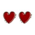 thumbnail image 3 of New design red heart stud earring women metal gold color eye heart lips wedding statement earrings fashion party jewelry----16--Product code 77794 16, 3 of 5
