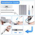 thumbnail image 6 of Mop for Floor Cleaning, Spray Mop with 18oz Refillable Bottle and 4pcs Washable Pads - Wet Dry Microfiber Mop Home Kitchen or Commercial Use for Wood Hardwood Laminate Ceramic Tiles Floor Cleaners, 6 of 9