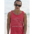 thumbnail image 3 of Pipeline Wave Symbolic Trend Tee - Tank Top Men's, 3 of 4