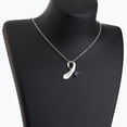 thumbnail image 3 of Collar CENWA con colgante de cinta morada para concienciar sobre la epilepsia, 3 of 8
