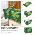 thumbnail image 3 of Iauyy Large Storage Box with Lid - Foldable Home Storage Bins for Clothes Toy Holiday Decor, The Joy Of The Festival (42*32*30cm), 3 of 6