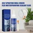 thumbnail image 1 of Sellador adhesivo impermeabilizante 100ml | Sellador invisible de tejas permeables y goteras en techos | Agente de reparación transparente para interiores y exteriores que no se hunde | Fácil, 1 of 8