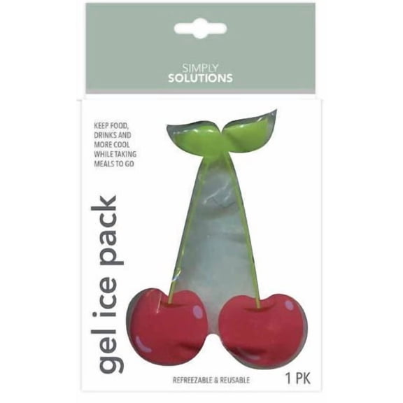 Simply Solutions Gel Ice Pack, Reusable Freezer Pack for Lunch & Coolers