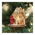 thumbnail image 2 of Old World Christmas K-9 Cottage Wooden Doghouse Ornament for Christmas Tree, Labrador Retriever, 2 of 4