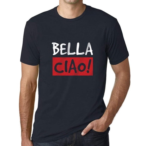 Men's Graphic T-Shirt Bella Ciao Eco-Friendly Limited Edition Short Sleeve Tee-Shirt Vintage Birthday Gift Novelty
