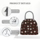 thumbnail image 4 of Easygdp Plaid Snowflakes Festive Bolsa de Almuerzo Insulada Grande, Forro de Aluminio, Diseño Espacioso, a Prueba de Fugas, Ideal para Trabajo, Picnics, Viajes y Actividades al Aire Libre, 4 of 6