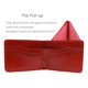 thumbnail image 3 of Cartera Hombre Piel Genuina Pull Up Bifold rojo, 3 of 8