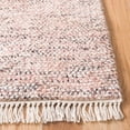 thumbnail image 3 of SAFAVIEH Casablanca Axel Solid Wool Shag Runner Rug, Red, 2'3" x 8', 3 of 10