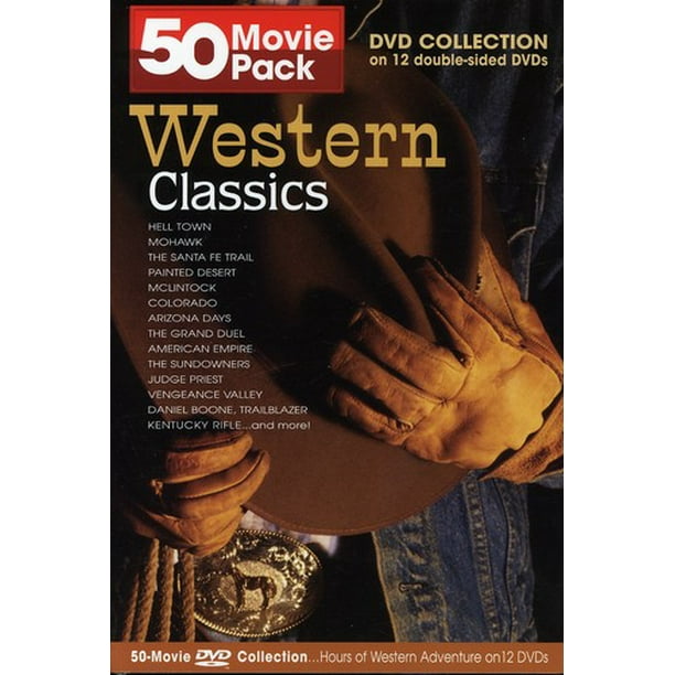 Western Classics: 50 Movie Pack (DVD) - Walmart.com - Walmart.com