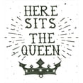 thumbnail image 3 of Ambesonne Queen Duvet Cover Sets, Vintage Words and Crown, 2-Twin, Charcoal Grey White, 3 of 3