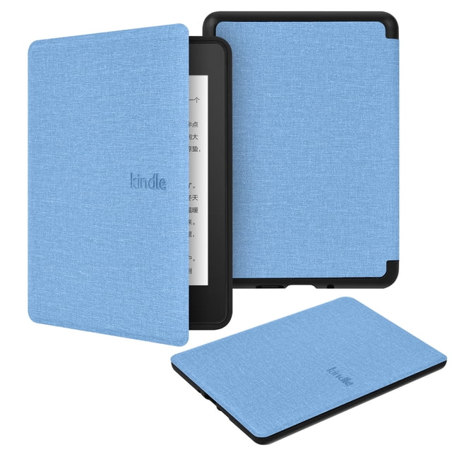 Funda GANGXUN de Tela con Carcasa Suave TPU para Kindle Paperwhite5 – Modo Automático, Antigolpes, Diseño Ligero