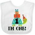 thumbnail image 3 of Inktastic First Birthday Turtle 1 Year Old Boys or Girls Baby Bib, 3 of 4
